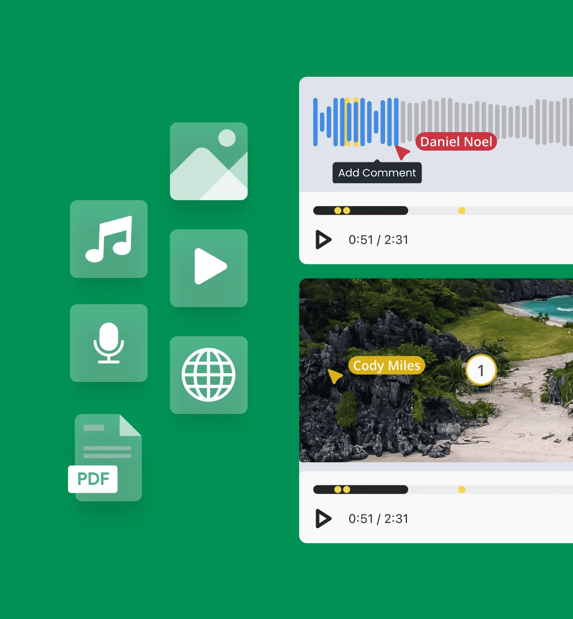 Universal file support for all creative projects